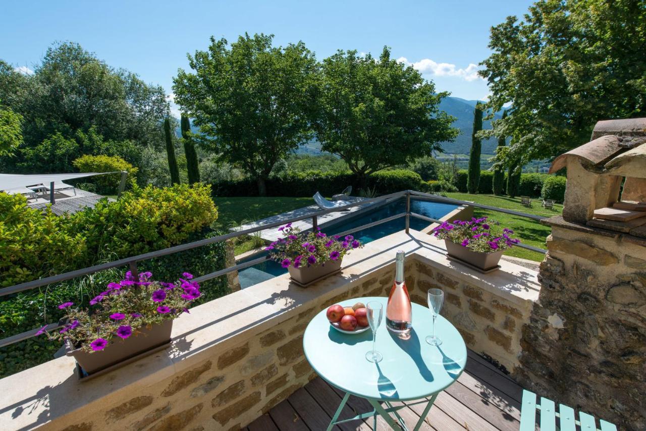 Mas De L'Adret Bed & Breakfast Roche-Saint-Secret Dış mekan fotoğraf
